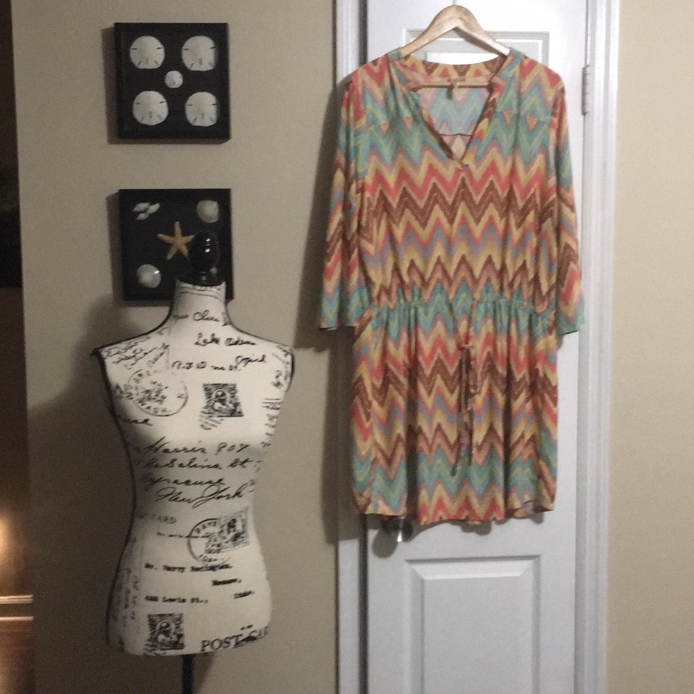 Beautiful Fall Dress- add boots & leggings